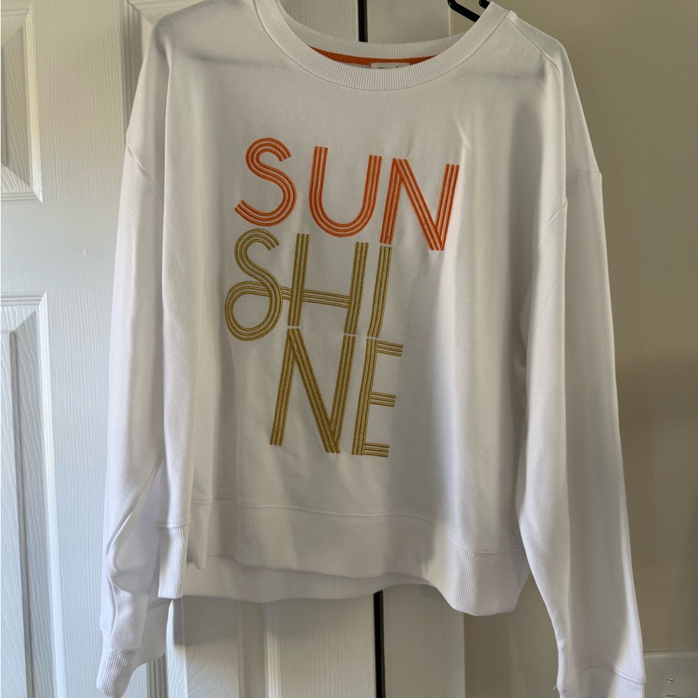 Remi James NYC Sun Shine Sweatshirt Women’s Size XL EC2